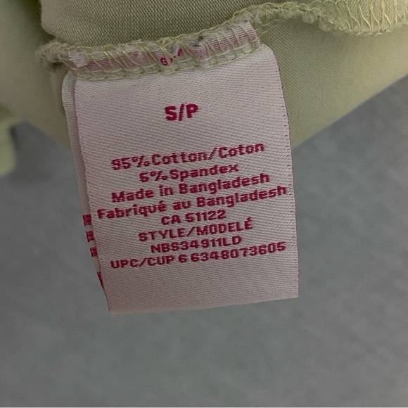 No Boundaries T-Shirt Dress Sz Small Cap Sleeves Light Green - Picture 4 of 7